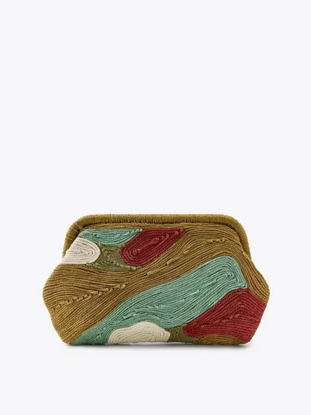 Zara Multicolor Clutch Bag